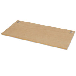 Piano di lavoro per scrivania Cambio - 180 x 80 x 2,5 cm - acero - Fellowes