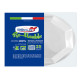 Piatto fondo riutilizzabile - ottagonale - diametro 22 cm - PS reuse - bianco - Dopla - conf. 25 pezzi