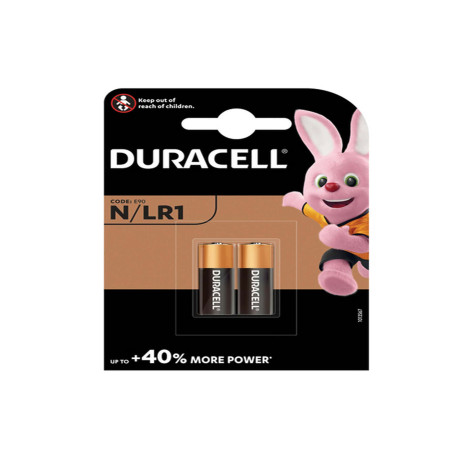 Pila - LR1 - 1,5V - MN9100 - Duracell - blister 2 pezzi