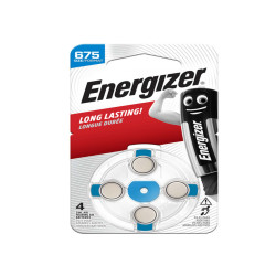 Pila per apparecchi acustici 675 Zinc Air - Energizer - blister 4 pezzi