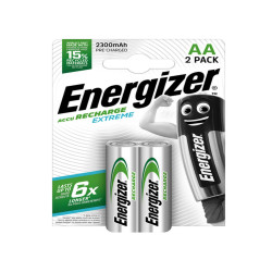 Pila stilo AA - 1,2V - Extreme - ricaricabili - Energizer - blister 2 pezzi