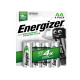 Pila stilo AA - 1,2V - Power Plus - ricaricabili - Energizer - blister 4 pezzi