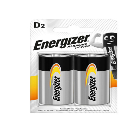 Pila torcia - D - LR20 - Alkaline Power - Energizer - blister 2 pezzi