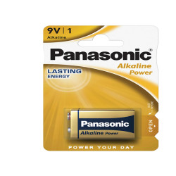 Pila Transistor - 9V - Alkaline Power - Panasonic - blister 1 pezzo