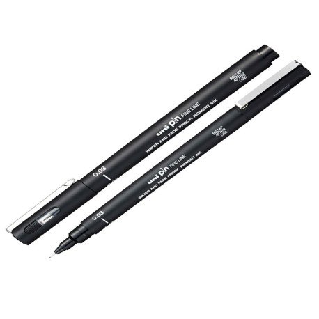 Pin fineliner  - punta 0,03mm - nero - Uni Mitsubishi