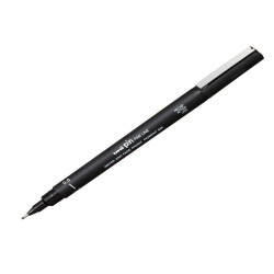 Pin fineliner - punta 0,6 mm - nero - Uni Mitsubishi