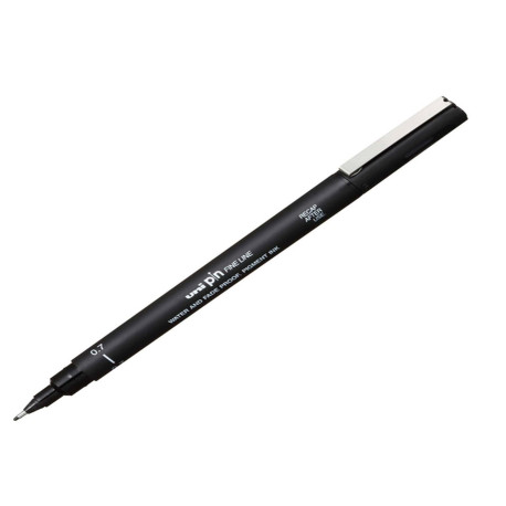 Pin fineliner - punta 0,7 mm - nero - Uni Mitsubishi