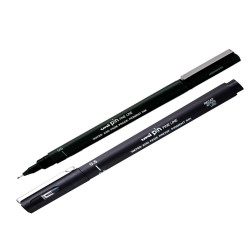 Pin fineliner - punta 0.5 mm - nero - Uni Mitsubishi