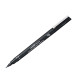 Pin fineliner - punta Brush - nero - Uni Mitsubishi
