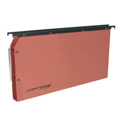 Cartella sospesa Cartesio Plus - armadio - interasse 33 cm - fondo U - 33 x 28 cm - arancio - Bertesi