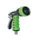 Pistola a doccia - 7 getti - plastica - Verdemax