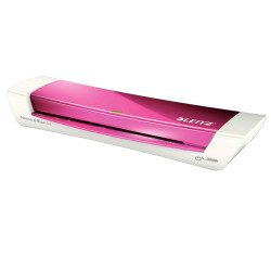 Plastificatrice ILam HomeOffice - A4 - fucsia metal - Leitz