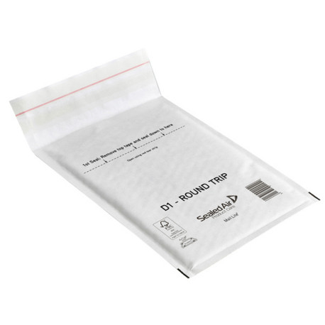 Busta imbottita Mail Lite® Round Trip - andata/ritorno - LL (23 x 33 cm) - Sealed Air® - conf. 50 pezzi