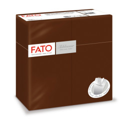 Busta portaposate - linea AirLaid - 40 x 40 cm - cacao - Fato - conf. 50 pezzi