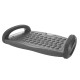 Poggiapiedi oscillante Swing - 41,7 x 22,5 x 13,5 cm - nero - Titanium