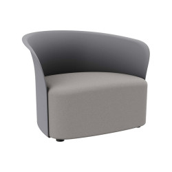 Poltrona Crown - grigio - Paperflow