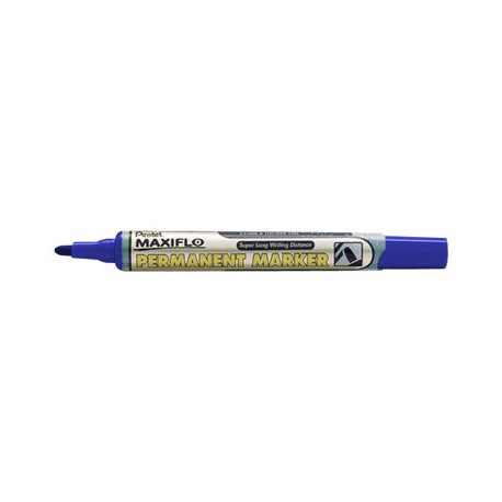 Pentel Maxiflo - Marcatore - permanente - blu - inchiostro a base alcolica - 4.5 mm