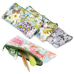 Bustina Nature Flowers - 22 x 10 cm - tessuto - fantasie assortite - Pigna