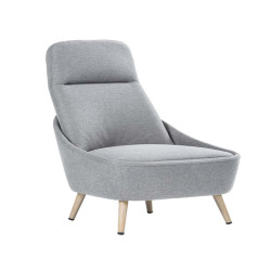 Poltrona Memphis - grigio chiaro - Serena Group