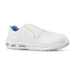 Calzatura di sicurezza Blanco S2 FO SR - pelle idrorepellente - bianco - taglia 46 - U-Power