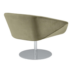 Poltroncina girevole Sit Up SUGC - beige - Unisit
