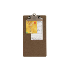 Porta Conto - 27,7 x 11,4 cm -legno - Securit