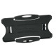 Portabadge Eco - per 1 tessera - 54 x 87 mm - nero - Durable - conf. 10 pezzi