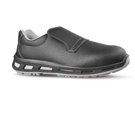 Calzatura di sicurezza Noir S2 FO SR - pelle idrorepellente - nero - taglia 36 - U-Power