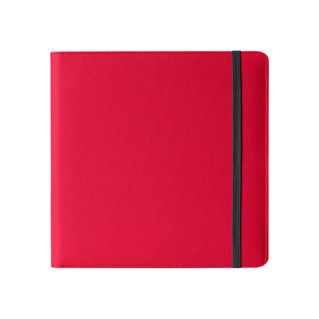 Portablocco Meet - con elastico - 31 x 25 x 1,4 cm - rosso - In Tempo