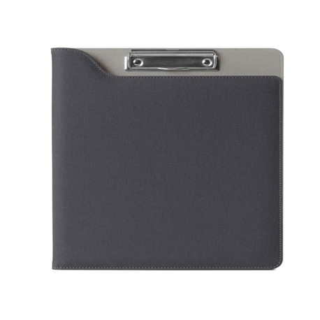 Portablocco Meet - con molla - 31 x 25 x 1,5 cm - grigio - InTempo
