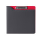 Portablocco Meet - con molla - 31 x 25 x 1,5 cm - rosso - In Tempo