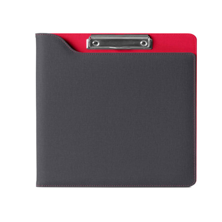 Portablocco Meet - con molla - 31 x 25 x 1,5 cm - rosso - In Tempo