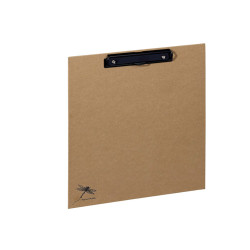 Portablocco Pure - A4 - in cartone - carta kraft - con molla fermafogli - Pagna