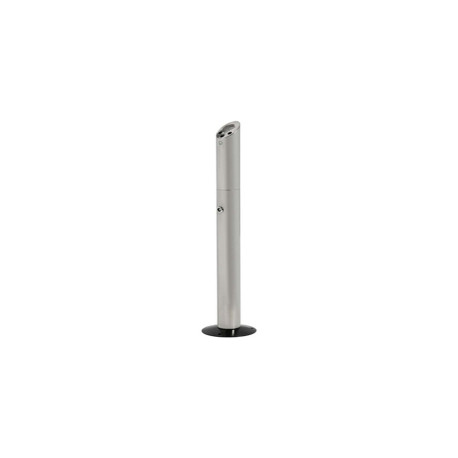 Portacenere da terra - da esterno - diametro 18 cm - H 90 cm - acciaio inox