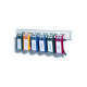 Portachiavi Key Clip - colori assortiti - Durable - conf. 6 pezzi