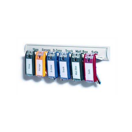 Portachiavi Key Clip - colori assortiti - Durable - conf. 6 pezzi