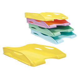 Portacorrispondenza Keep Colour Pastel - infrangibile - 23 x 32 cm - giallo - Arda