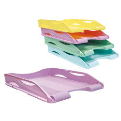 Portacorrispondenza Keep Colour Pastel - infrangibile - 23 x 32 cm - lilla - Arda