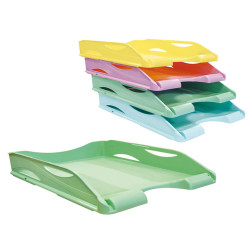 Portacorrispondenza Keep Colour Pastel - infrangibile - 23 x 32 cm - verde - Arda