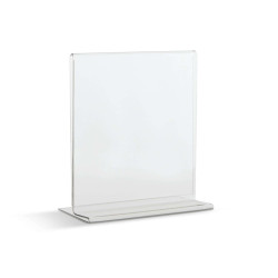 Portadepliant con base a T - A6 - 10,5 x 15 cm - Lebez