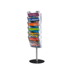 Portadepliant da terra Easy Stacker - 6 tasche A4 - Tecnostyl