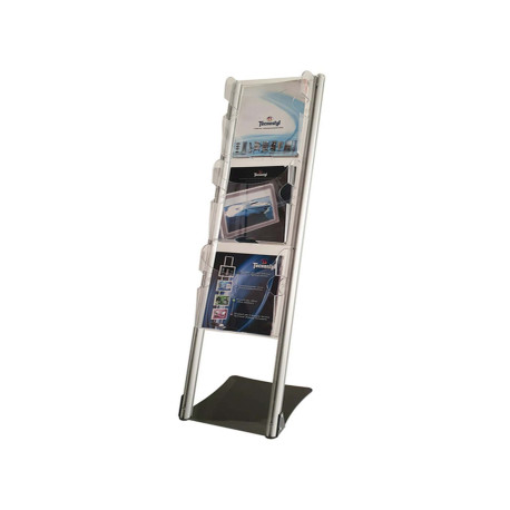 Portadepliant da terra Vision Ice - 3 tasche A4 - Tecnostyl
