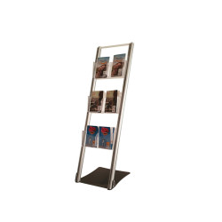 Portadepliant da terra Vision Ice - 6 tasche 1/3 A4 - Tecnostyl