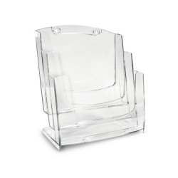 Portadepliant modulare - 3 tasche A4 - 23,7 x 35,7 x 18,2 cm - Arda