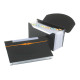 Portadocumenti a soffietto Optima - 13 tasche - 23 x 33 cm - PP- nero - Rexel