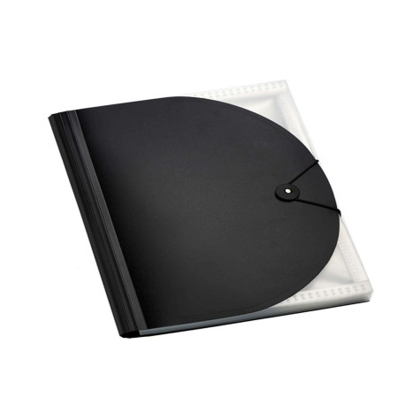 Portadocumenti a soffietto Plastidea - 13 tasche - A4 - PP - nero - Iternet