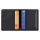 Portadocumenti RFID Hidentity Doppio per bancomat/carta di credito - PVC - 9,5 x 6 cm - nero - Exacompta