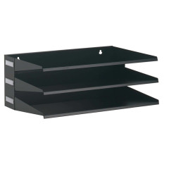 Portadocumenti Sorter Rack - 36 x 20,5 x 25 cm - 3 scomparti - nero - Durable