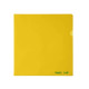 Cartellina a L BioBased - 22 x 30 cm - PE riciclato - liscio pesante - giallo - Favorit - conf. 25 pezzi