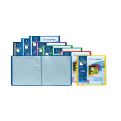 Portalistini personalizzabile Kreacover - 21x29,7cm - 20 buste - colori assortiti - Exacompta